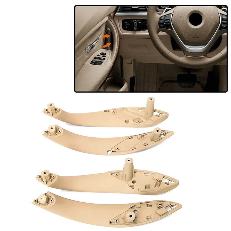 Tay nắm cửa bên trong màu be cho xe hơi BMW 3 4 Series F30/F31/F34 F32/F33/F36 2012-18
