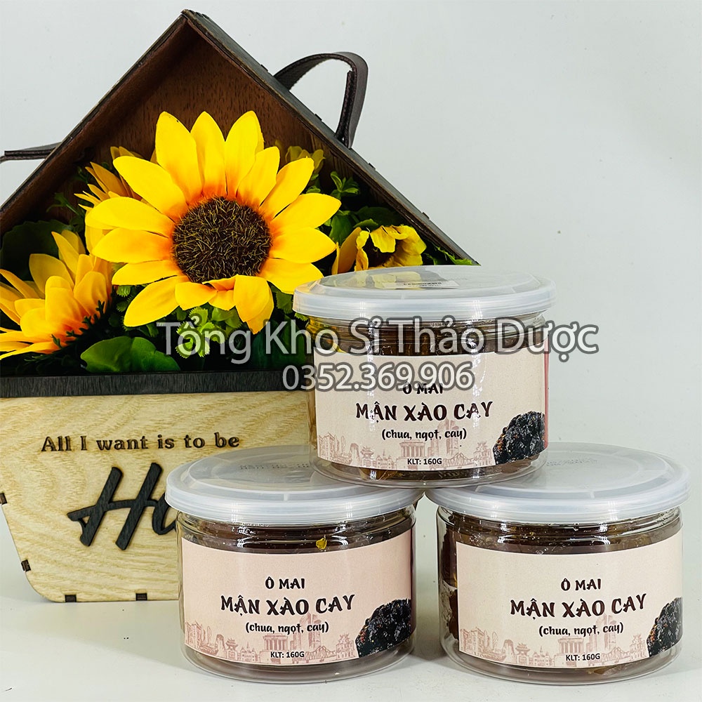 Ô mai mận dẻo xào cay - Túi 100g