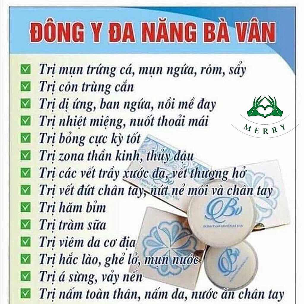 Kem Đông Y Đa Năng Vân Bà Chính Hãng Chuẩn 100% 2024