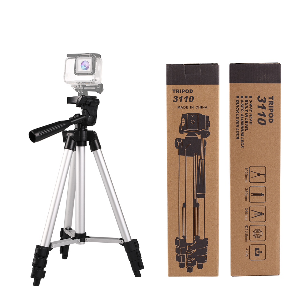 Chân Máy Ảnh Tripod Chuyên Nghiệp Cho Canon Nikon Sony Dslr Dv Iphone 7 X Redmi 8 7