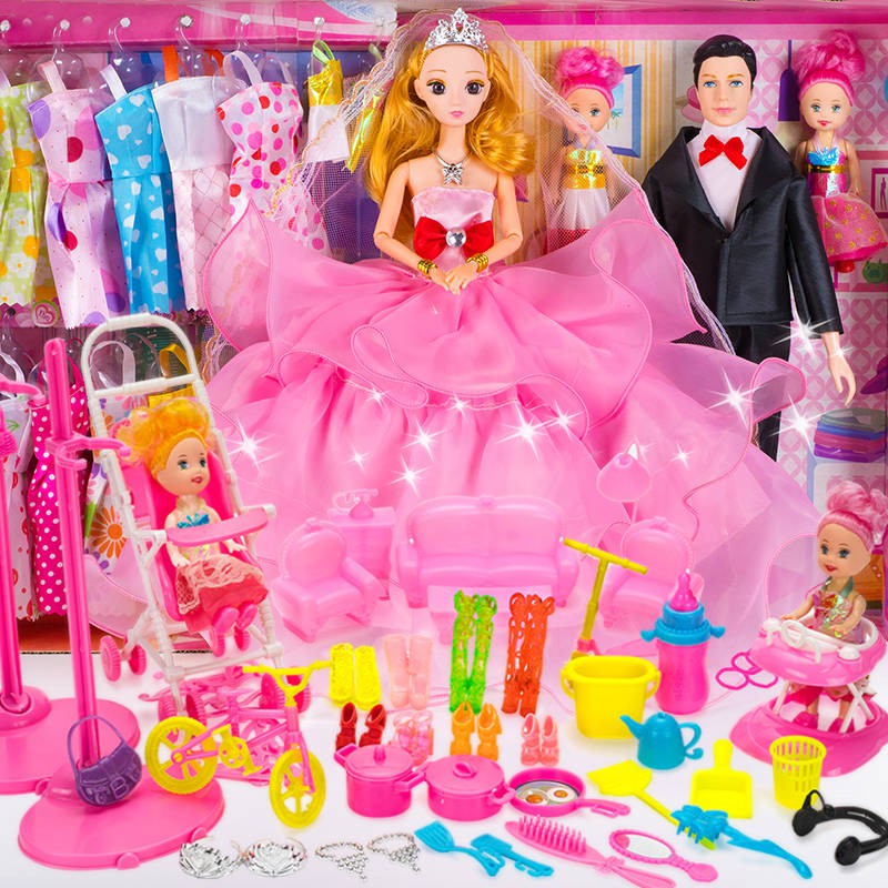 Barbie, cô gái, món quà sinh nhật dễ thương phù hợp với sang trọng