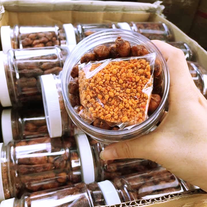 Me Lào Muối Tôm (Kèm Muối) - Hủ 500G - Ship Hỏa Tốc