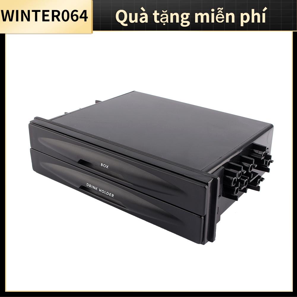 Đài Phát Thanh Din Đôi Kèm Hộp Đựng Mới Thông Dụng Cho Xe Hơi