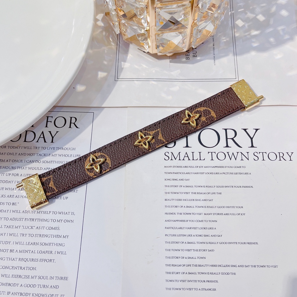 Vòng Tay Da Bản To Cao Cấp - MS02