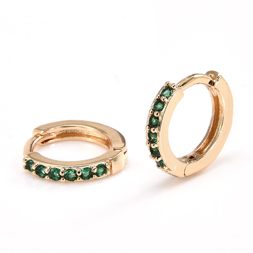 Bông Tai Khuyên Tròn Thời Trang Cá Tính Cho Nữ