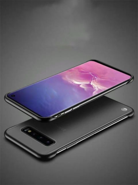 Ốp lưng Samsung S10 Plus / S8 Plus / S9 Plus trong mờ nhám siêu mỏng không bo cạnh