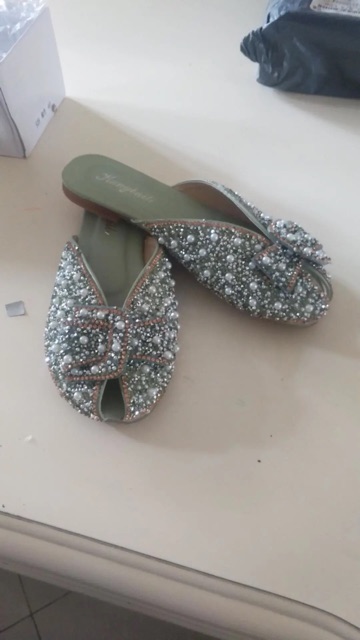 (ORDER) dép sục hở miệng đính đá- Có ảnh thật | BigBuy360 - bigbuy360.vn