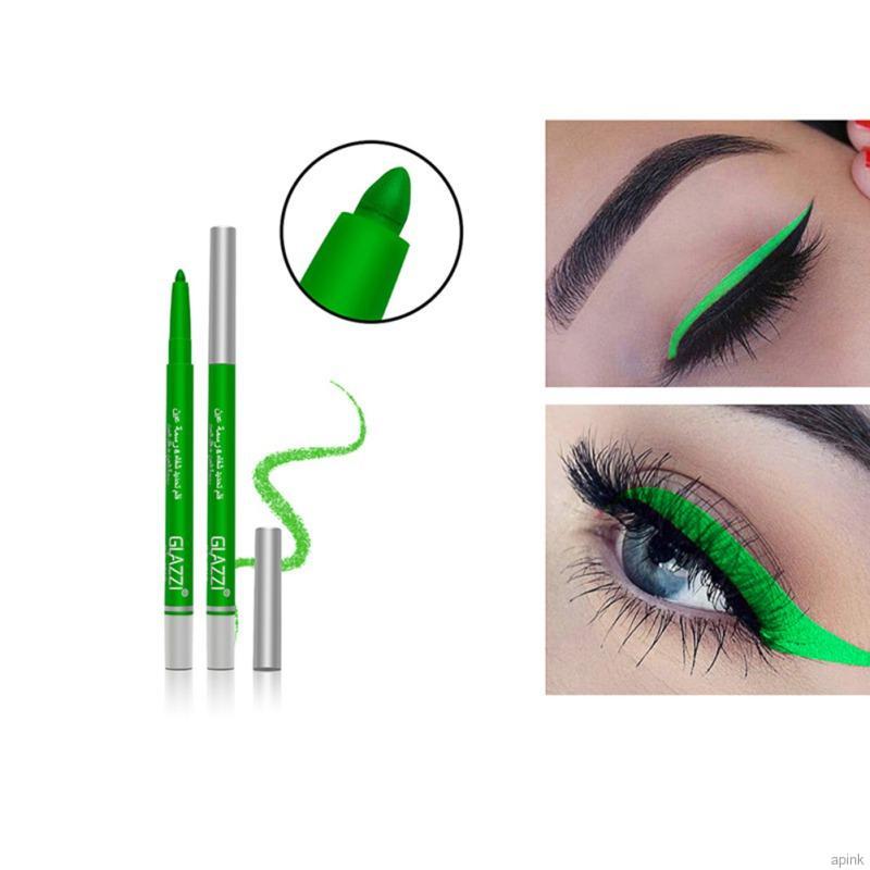 [Hàng mới về] Set 12 Bút Kẻ Mắt Chống Thấm Nước Trang Điểm Lâu Trôi Nhiều Màu Sắc Chất Lượng Cao