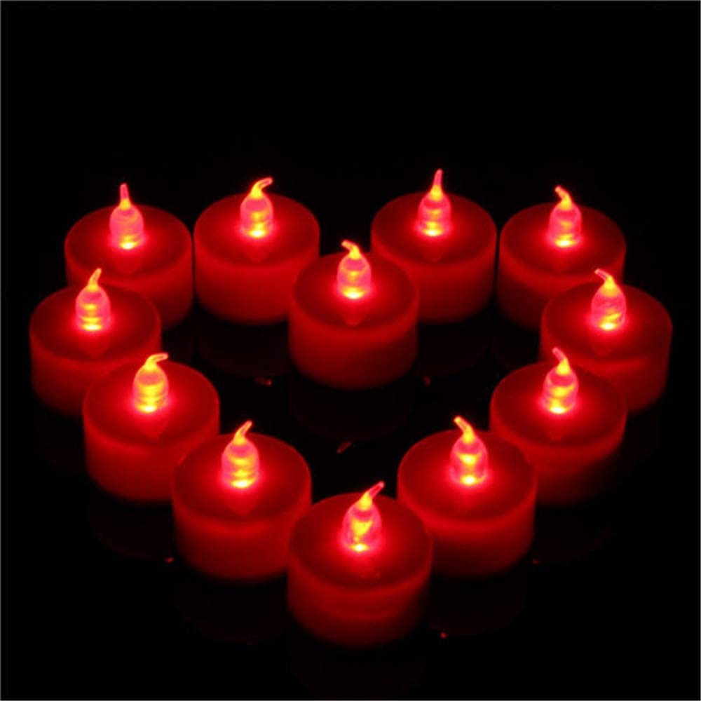 10 Cây Đèn Led Nến Điện Tử Mini Xài Pin Dùng Tỏ Tình Trang Trí Cưới Hỏi Lễ Tiệc Candle Tealight