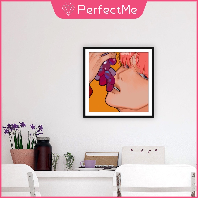 Tranh Đính Đá 5D Tự Làm Hình BTS 30x30cm