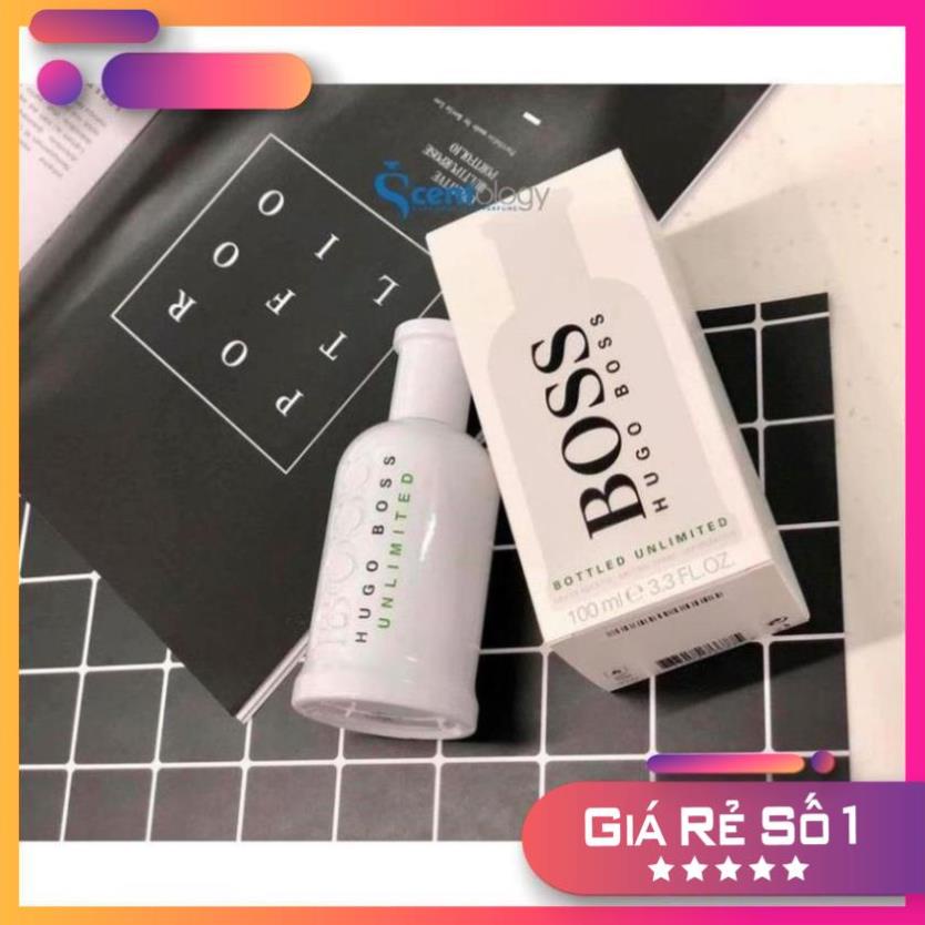 26[CHÍNH HÃNG] - [FREESHIP] - Nước hoa nam Boss Hugo white, nước hoa nam tính hương thơm | Thế Giới Skin Care
