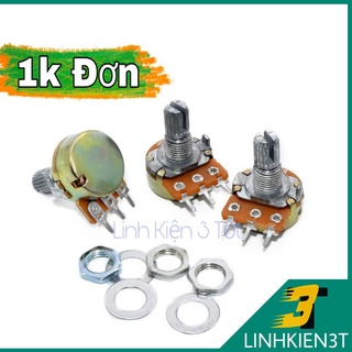 Biến trở ( Chiết áp ) WH148 1k đơn