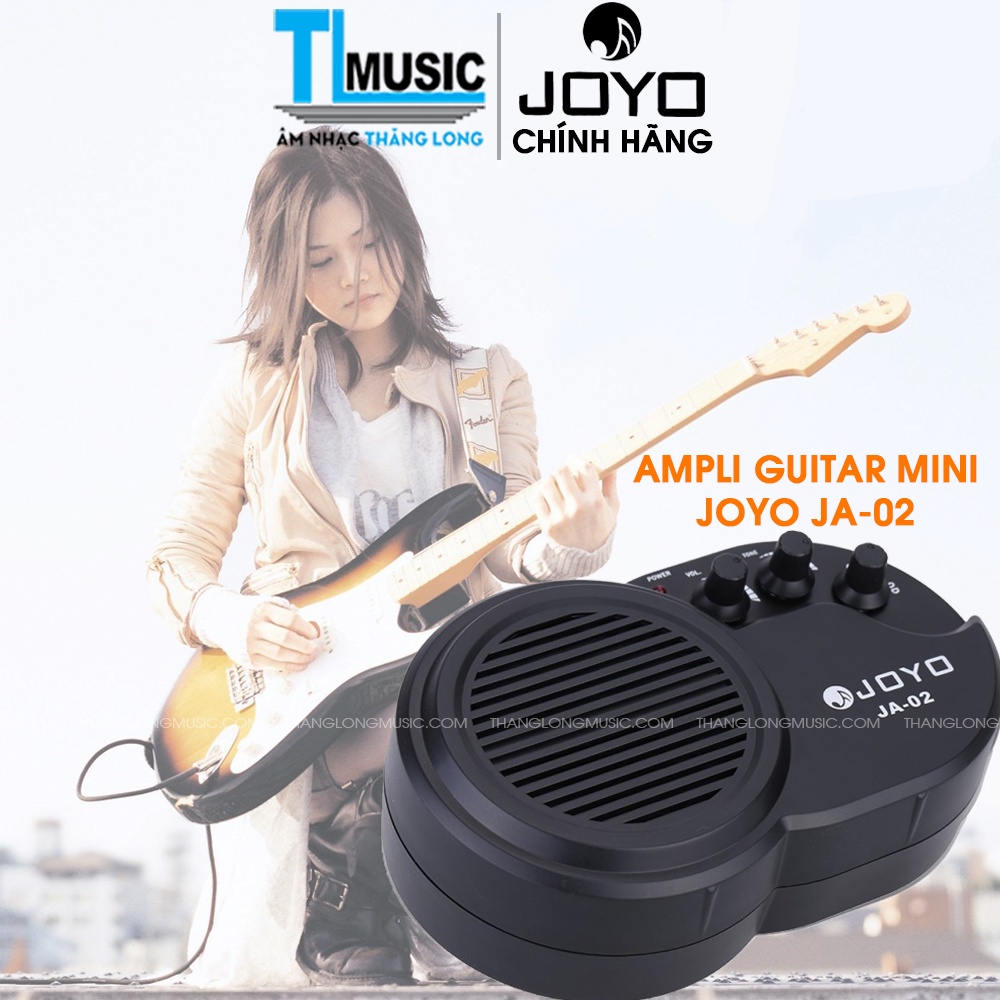 Amply Guitar Mini Joyo JA-02 (Amplifier Clean Distortion Effects - Loa 3W)