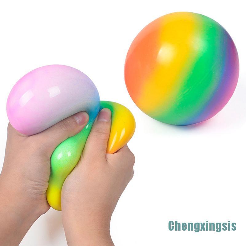 Bóng Nén Đàn Hồi Giảm Căng Thẳng Nhiều Màu Sắc Cho Nam Và Nữ