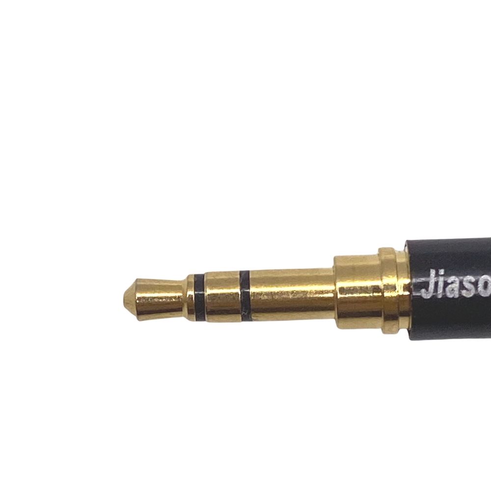 Jack 3.5 Stereo Jiasound Vỏ Kim Loại, Đầu Mạ Vàng - Jack 3.5mm Chính Hãng - Đầu Jack 3.5 Lỗi 1 Đổi 1 Trong 7 Ngày