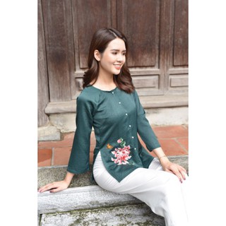 ÁO BÀ BA ĐI LỄ ĐI CHÙA