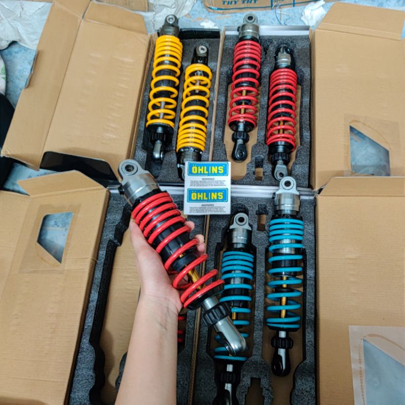 Phuộc OHLINS không bình lắp Dr Wave RS BLADE FUTURE AXELO WIN CHARLY CUB Angel Galaxy SUVIVA Sirius Jupiter Taurus