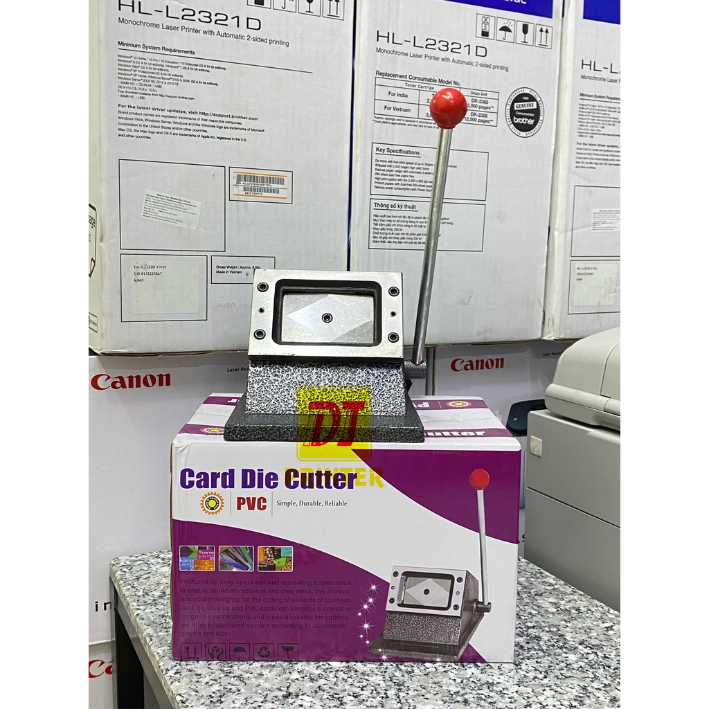 Máy Bế Card PVC - Máy Bế Thẻ Nhựa