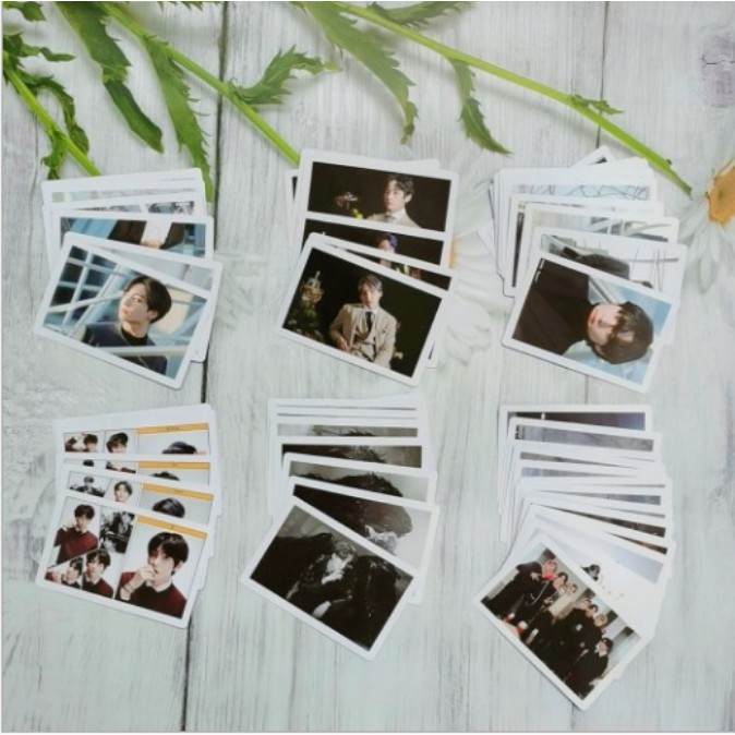 Hộp 54 ảnh thẻ lomo in hình nhóm nhạc BTS