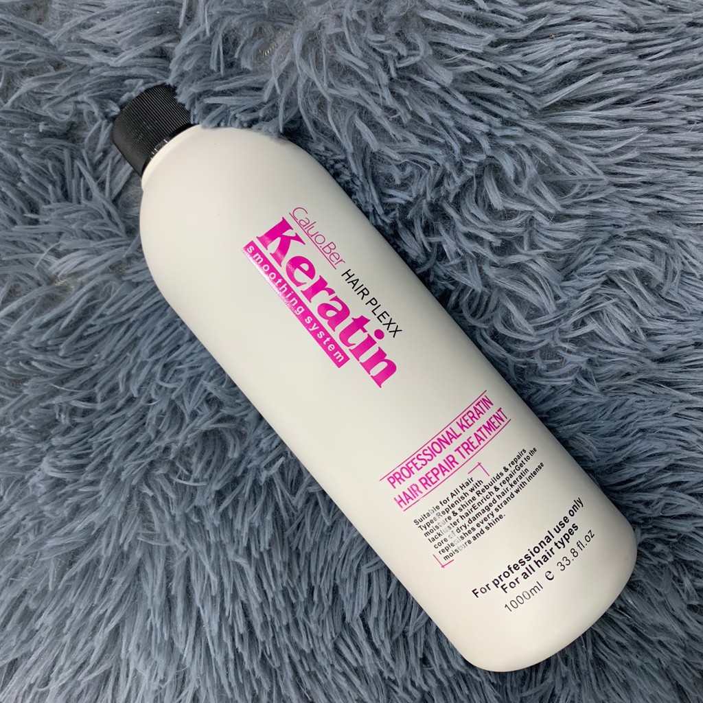 KERATIN RONG BIỂN phục hồi tóc hư tổn nặng CALUO.BER Acai Beauty 1000ml