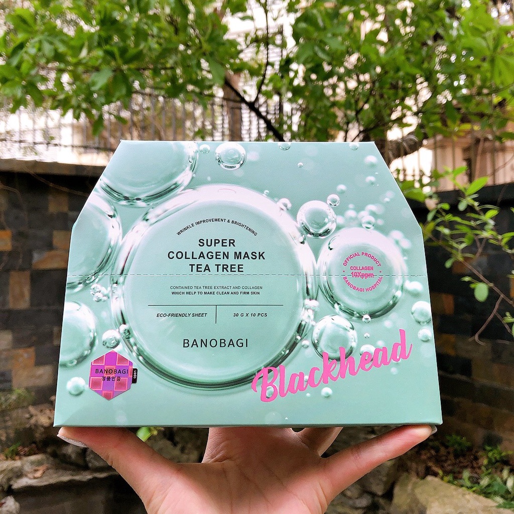 Mặt Nạ Vita Genic Jelly Mask BANOBAGI Bổ Sung Vitamin NGUYÊN HỘP 10 CHIẾC