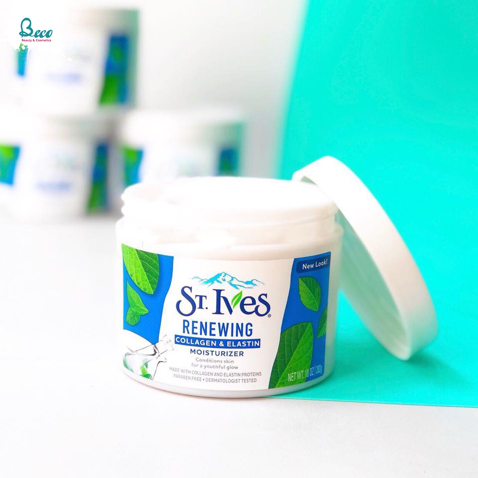 Kem Dưỡng Ẩm St.Ives St.Ives Skin Renewing Collagen &amp; Elastin Moisturizer (283g)