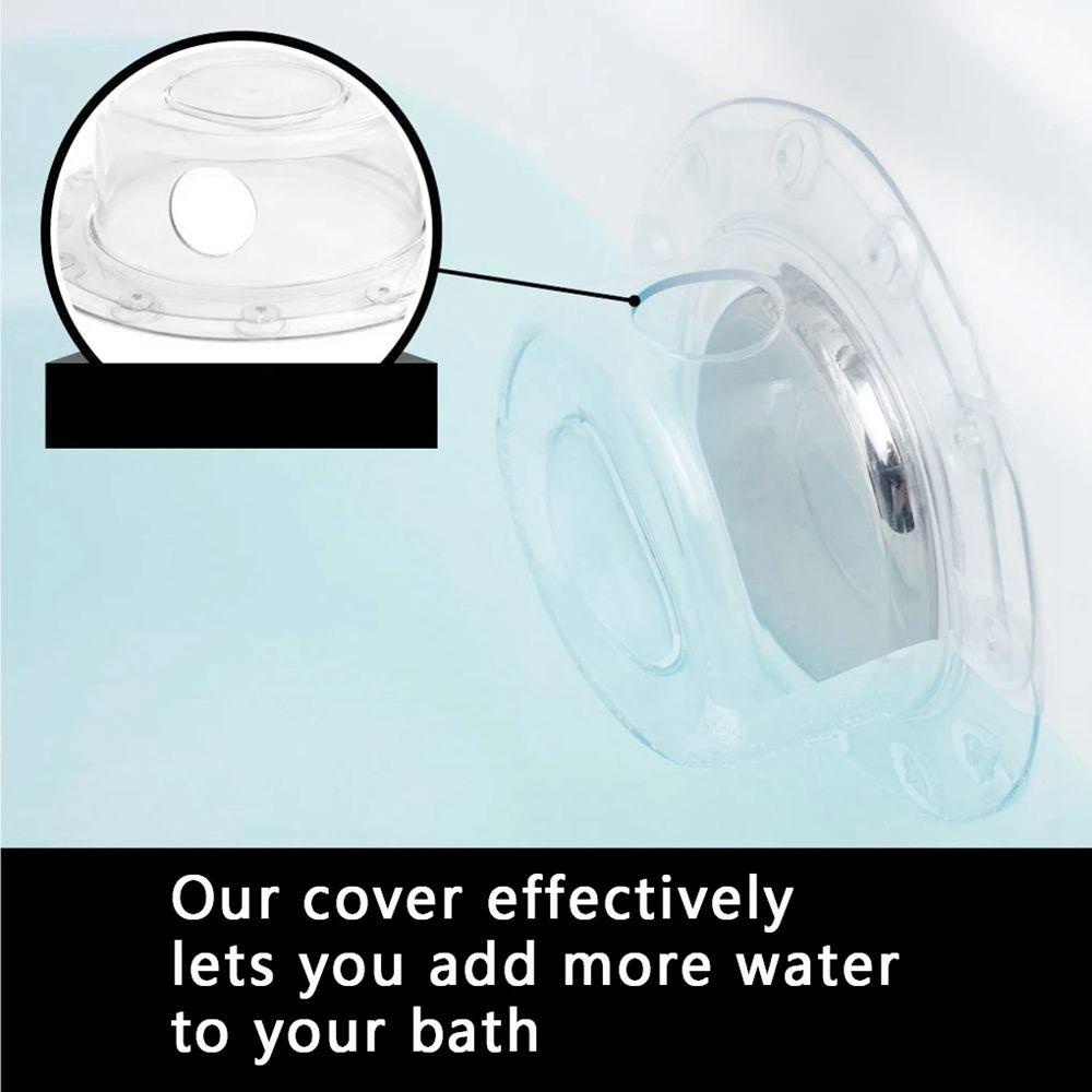 MOCHO Nắp Đậy Cống Thoát Nước Bồn Tắm Bằng PVC Trong Suốt Chống Mùi Hôi Hình Trụ