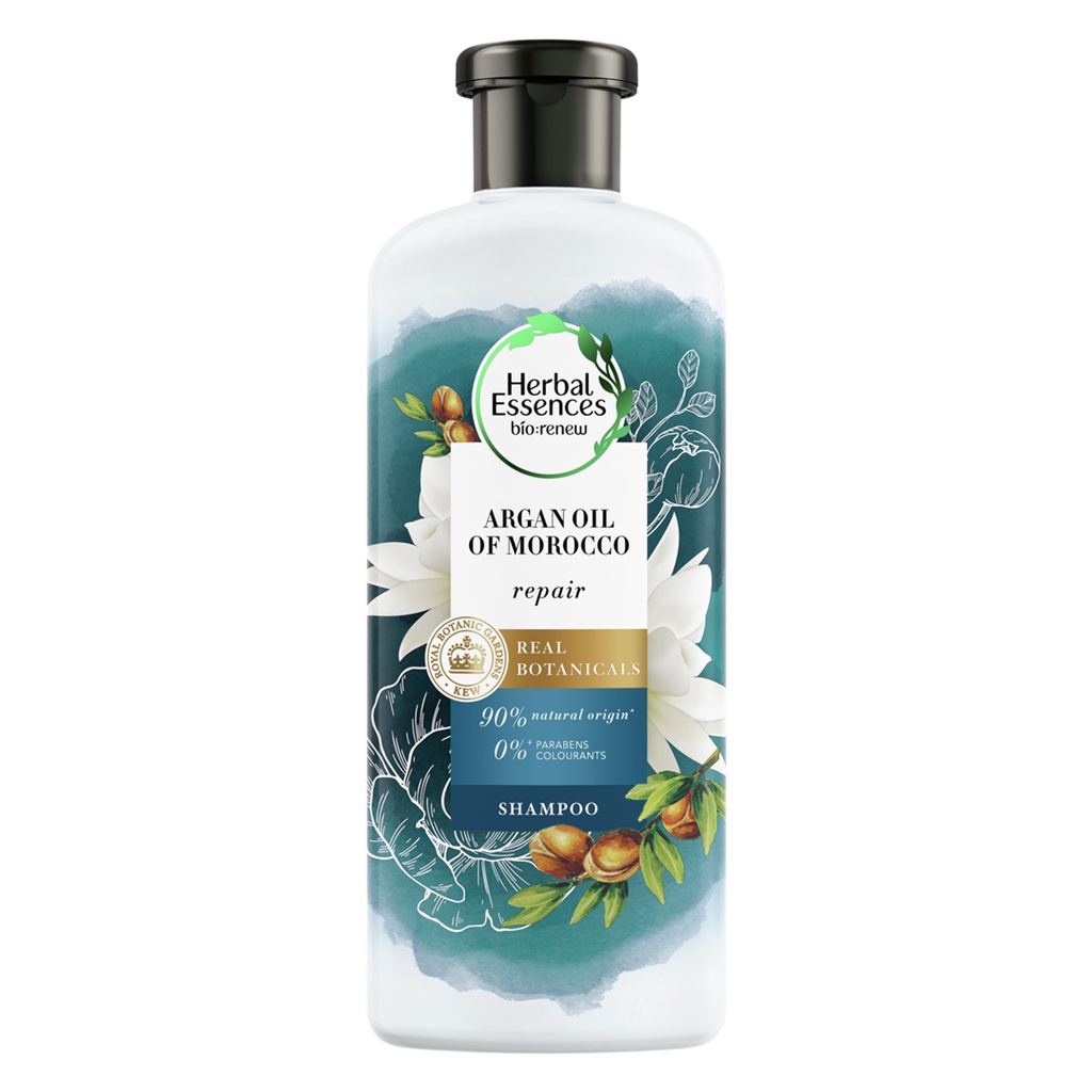 Dầu gội ,Xả Herbal Essences Thảo Mộc và Hương Thảo &amp; Tinh dầu Argan Of Morocco400ml