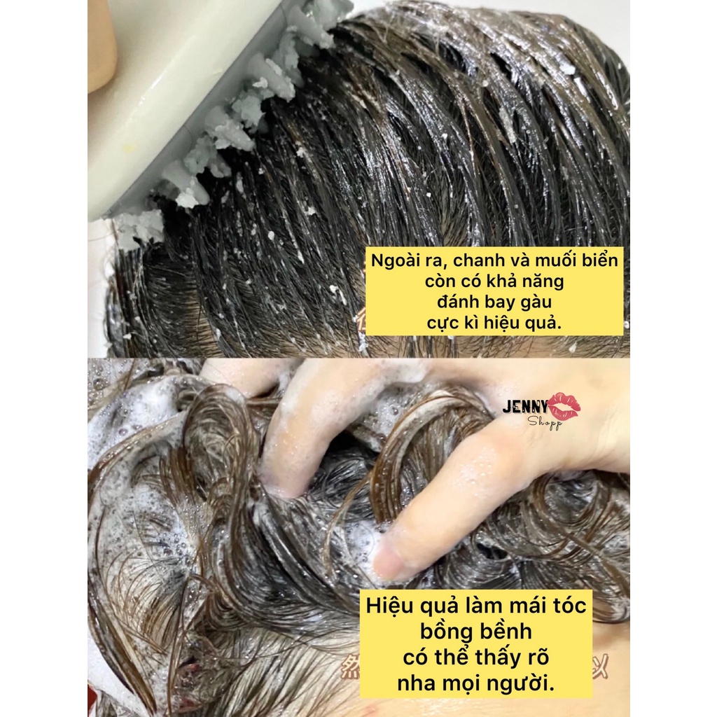 Combo Lược & Tẩy Da Chết Cho Tóc Và Da Đầu Jiorniee Head Series