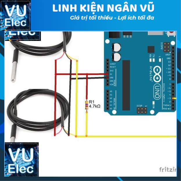 Cảm biến nhiệt độ DS18B20