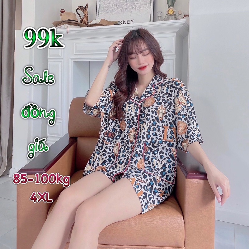 Đồ bộ Lụa Cánh dơi bigsize 50-100kg chất mềm mát