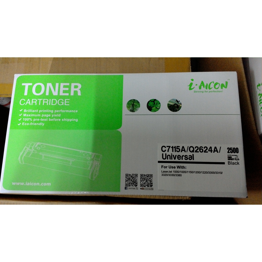 Hộp mực 15A  dùng cho máy in Canon LBP 1210 và HP LaserJet 1200, 1300