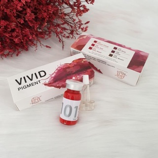 Mực phun môi Châu Âu Bella Vivid 101 đỏ cam