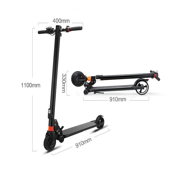 Xe Scooter điện xếp gọn S8 không yên