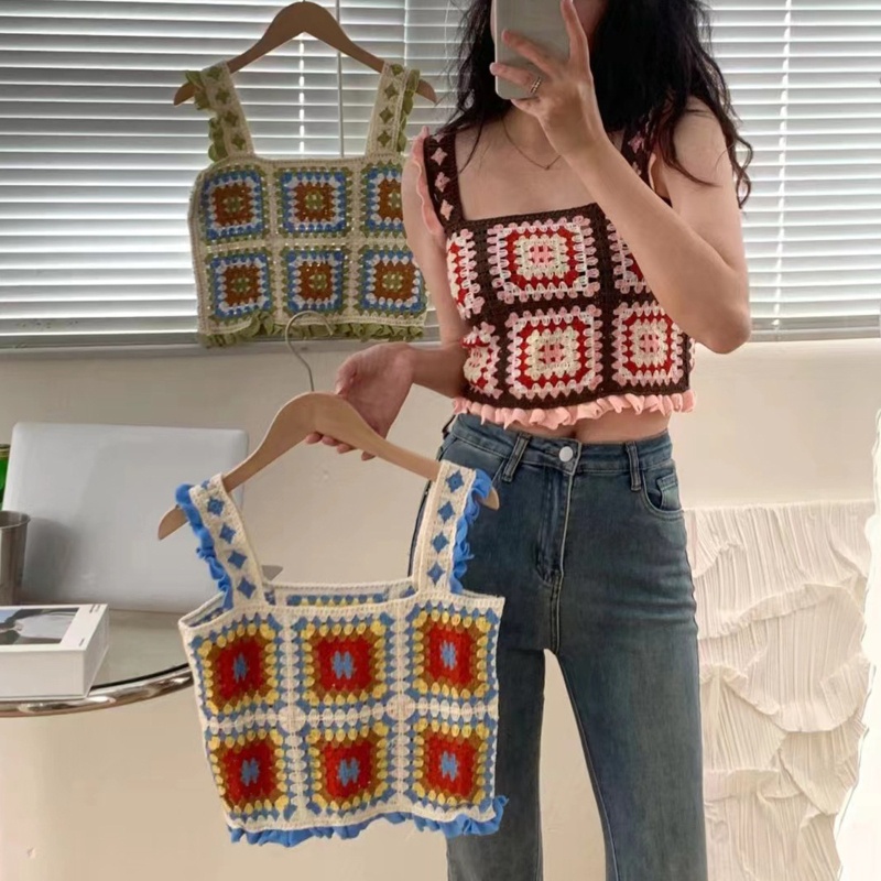 Áo Cotton Không Tay In Hoa Thời Trang Mùa Hè Dành Cho Bé Gái