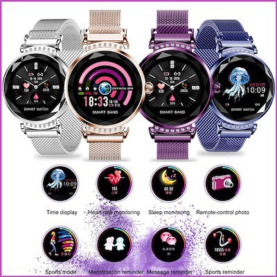 Đồng hồ thông minh HAFU Smartwatch H2 - Chống nước, đo nhịp tim, huyết áp