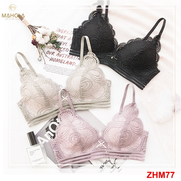 Áo Lót Bra Ren Sexy_Mahola_ZHM77