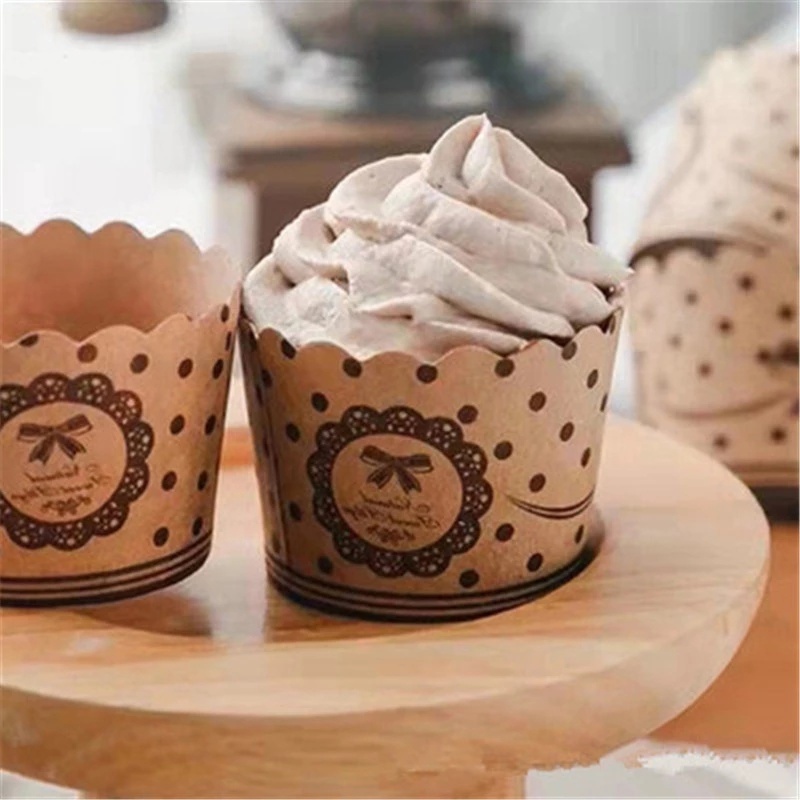 Set 50 Cốc Giấy Đựng Bánh Cupcake/ Cupcake Mini