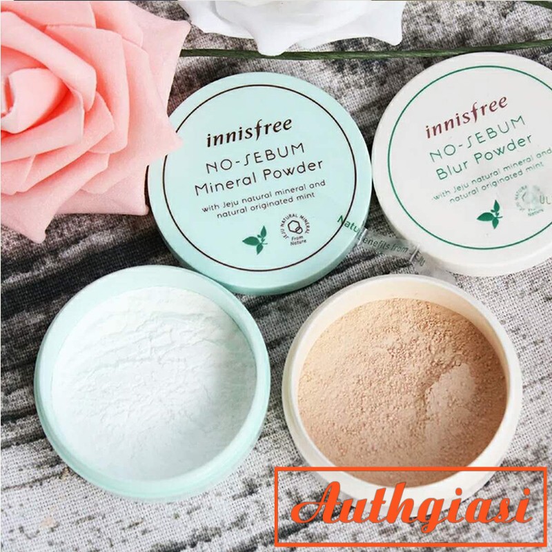 Phấn bột kiềm dầu trắng hồng Innisfree Pore Blur Powder (Mẫu mới 2019) | BigBuy360 - bigbuy360.vn