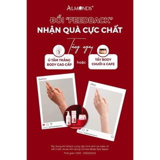 COMBO Ủ VÀ DƯỠNG TRẮNG ALMONDS