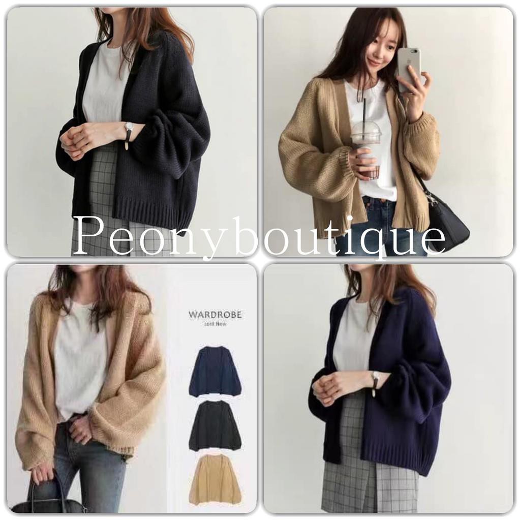 [HOT NEW] Áo khoác cardigan len dầy nữ hàng qc CAO CẤP
