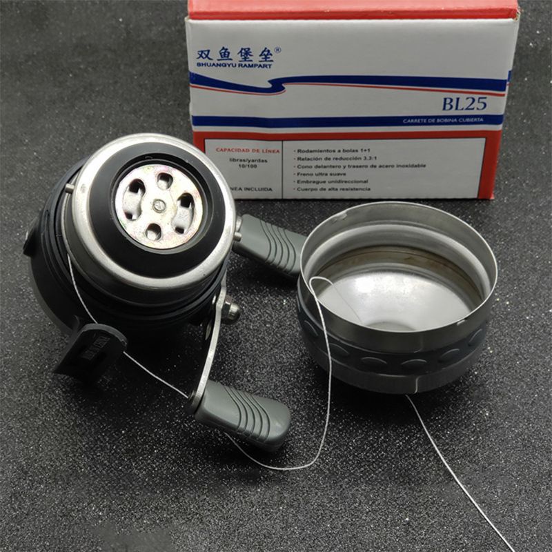 QQ Máy Câu Cá Thể Thao Đóng Kín Bằng Thép Không Gỉ