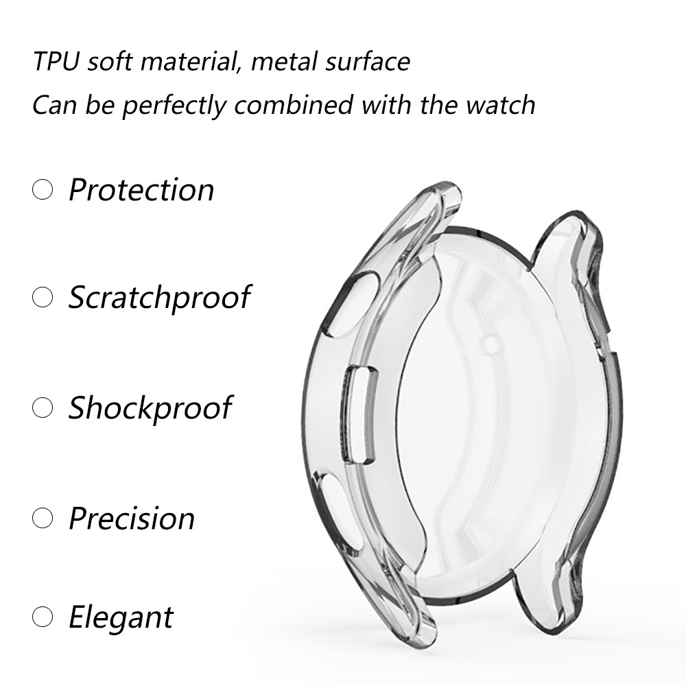 Ốp bảo vệ bằng tpu mềm siêu mỏng thích hợp cho huawei watch 3 pro 48mm huawei watch 3 46mm