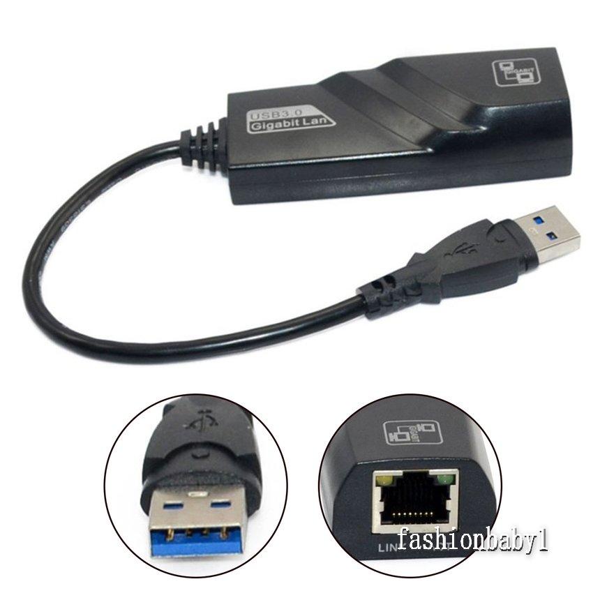 External Free Drive USB 3.0 LAN USB To RJ45 NIC RTL8153 Chip Network Card