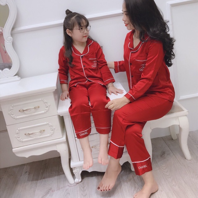Sét pijama mẹ con