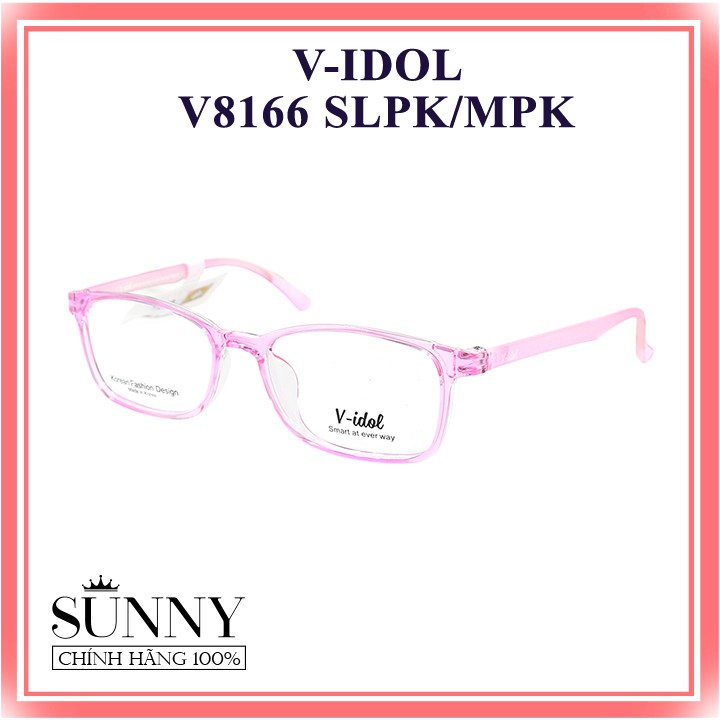 V8166 - Gọng kính nam nữ Vidol chính hãng, bảo hành toàn quốc, tặng tròng chính hãng