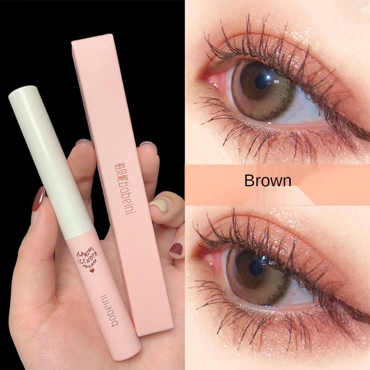 Mascara mỏng làm dài và cong mi tự nhiên chống nhòe chống nước cho người mới tập trang điểm | BigBuy360 - bigbuy360.vn