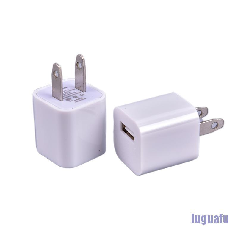 Cục Sạc 5w Cổng Usb Cho Ipod / Ipad / Iphone 5 / 5c / 5s / 6 / 6s / 7 Plus