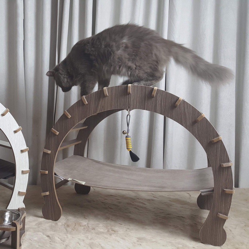 [Mã PET50K giảm Giảm 10% - Tối đa 50K đơn từ 250K] võng móng ngựa cho mèo