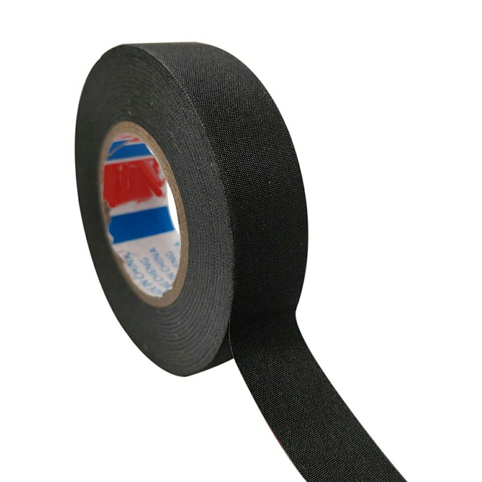 Cuộn băng keo điện bằng vải chống cháy chịu nhiệt dài 15m cho xe hơi 12-09